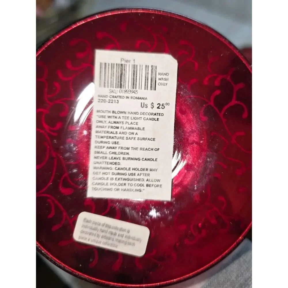 Red vtg ruby